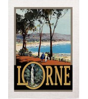 Lorne Vintage Advertising Art Print